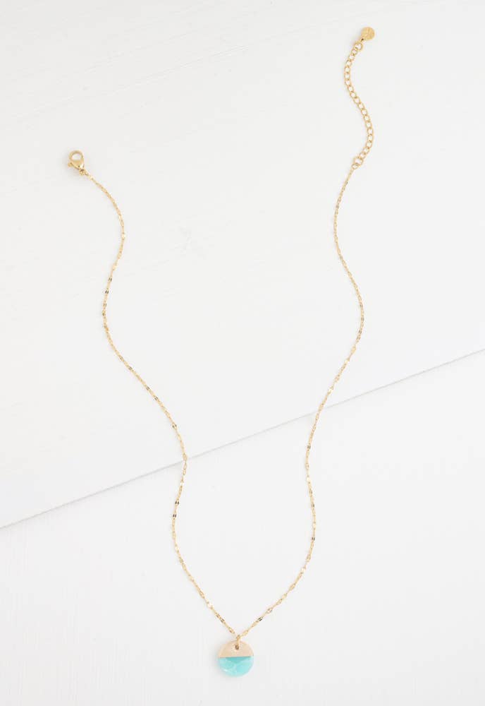 Refresh Necklace in Aqua